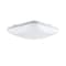 Designers Fountain 14 inch Low-Profile Square 1-Light White LED Puff Flush Mount EV1014SC5C-06 - alternate 1